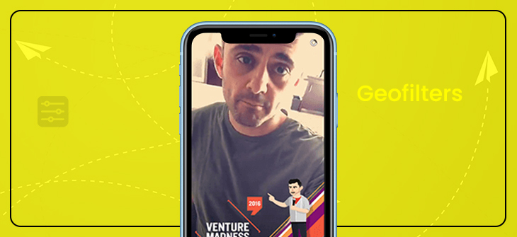 Geofilters - app like snapchat