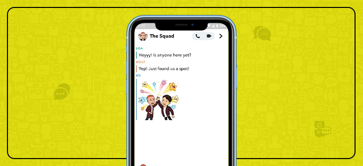 Online Chatting snapchat like app