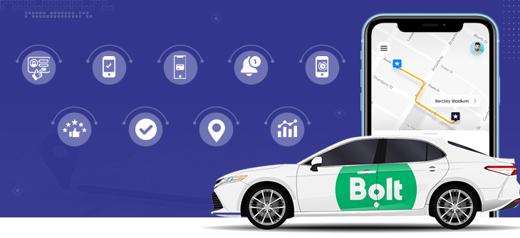 Essential Features for Creating a Taxi App Like Bolt