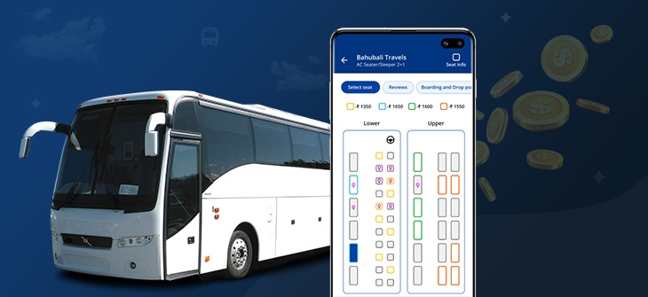 Features to Develop Bus Ticket Booking App