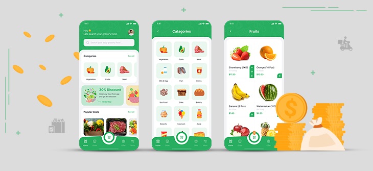 Cost to Develop a Grocery Development App 